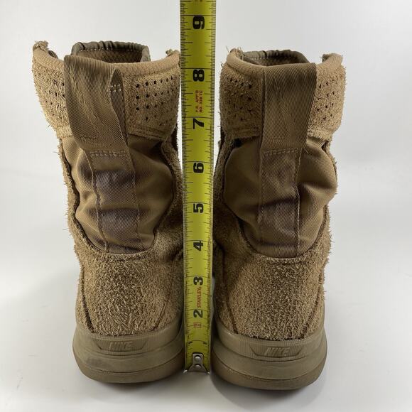 Nike SFB Field Tan Leather Tactical Boot Men Size 6 Coyote AQ1202-900 Combat - Picture 7 of 11